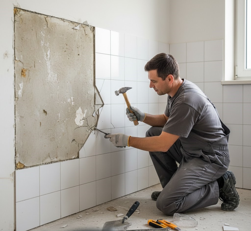 montageservice Fliesen abschlagen